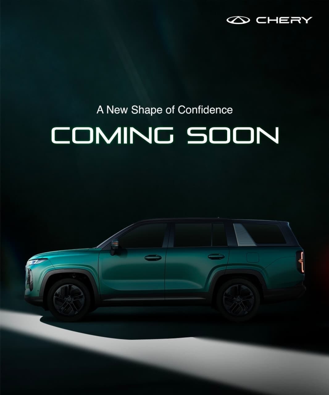 Chery A New Shape of Confidence — Coming Soon